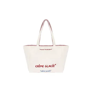 Bueno Canvas Bag, Shoulder Bag, Handbag Women's Red/Blue