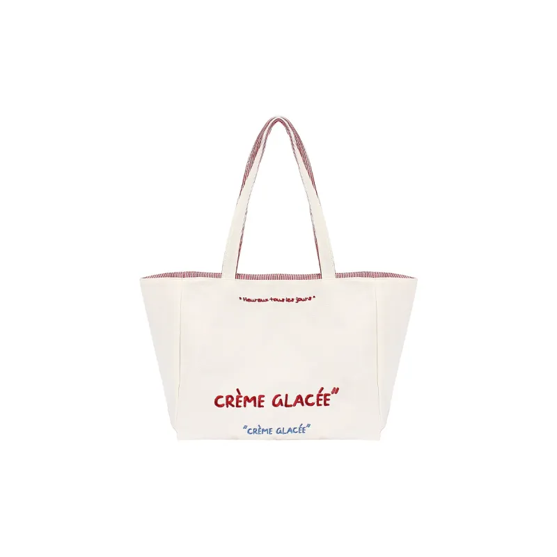 Bueno Canvas Bag, Shoulder Bag, Handbag Women's Red/Blue-0