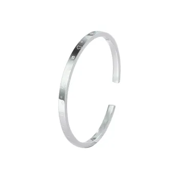 Silver Place 999 Fine Silver Bangles Women's