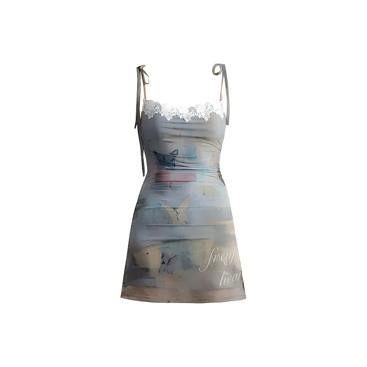 PLANE DRIFT Slip Dresses Women's-0