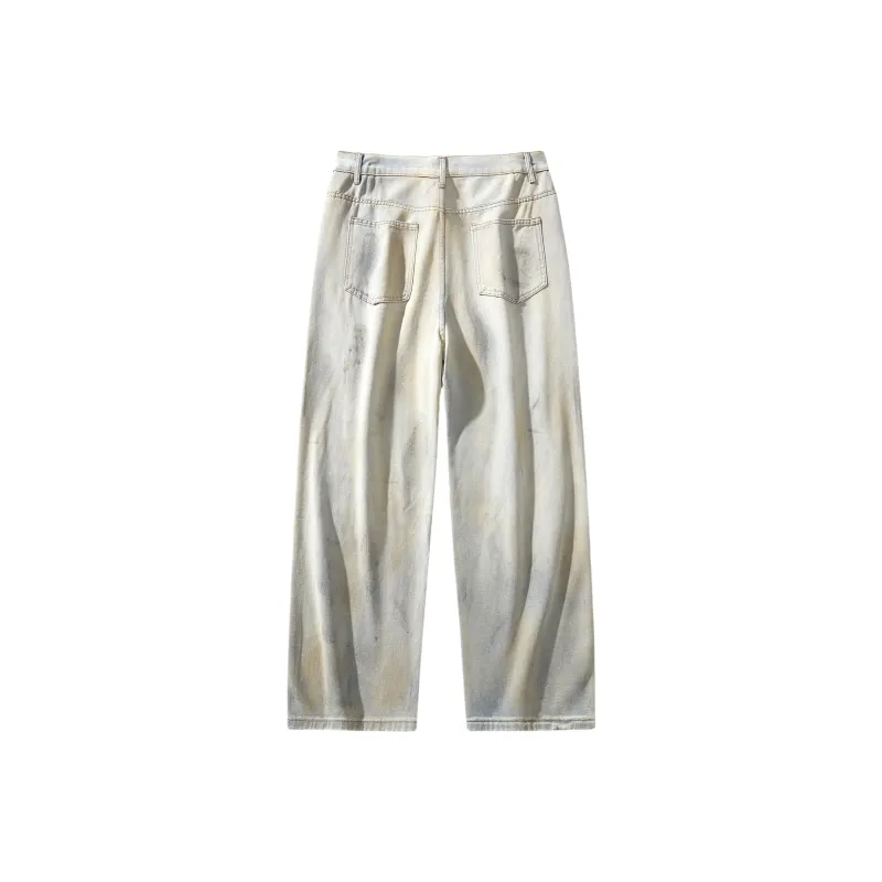 ALCOFM Jeans Unisex Yellow Mud-6