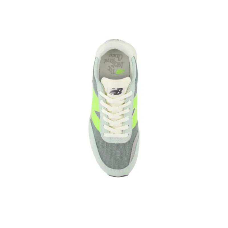 New Balance 370 Anti Slip Wear Resistant Low Top Running Shoes Women's Gray Green-3