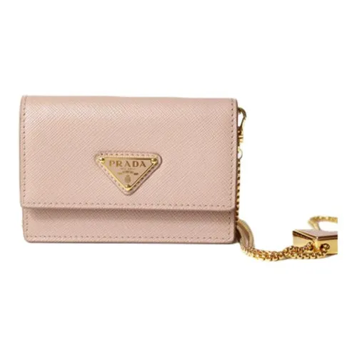 PRADA Cow Leather Shoulder Bag, Crossbody Bag Women's Light Camel
