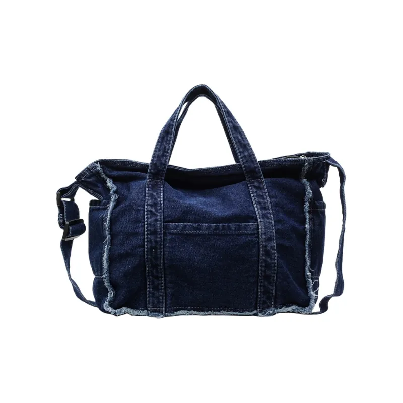 GOBLIN SHARKS 1759 Denim Handbag Regular Unisex Multicolor-7