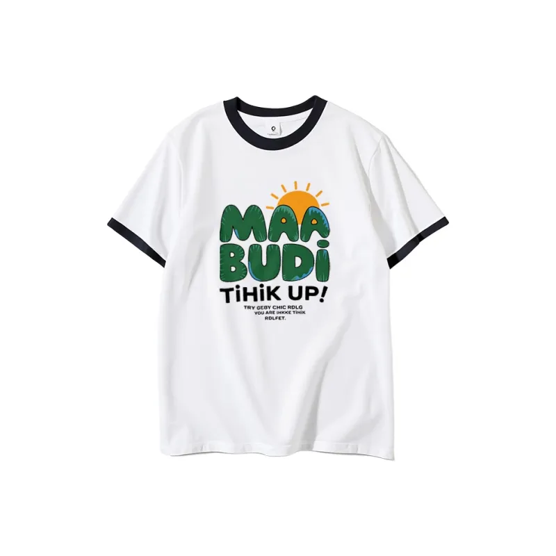 FAIRWHALE Drop Shoulder Sleeve T Shirt Women's-0