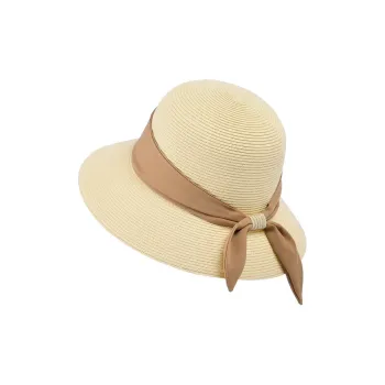Ai Jiawei Paper Reed Bucket Hats Women's
