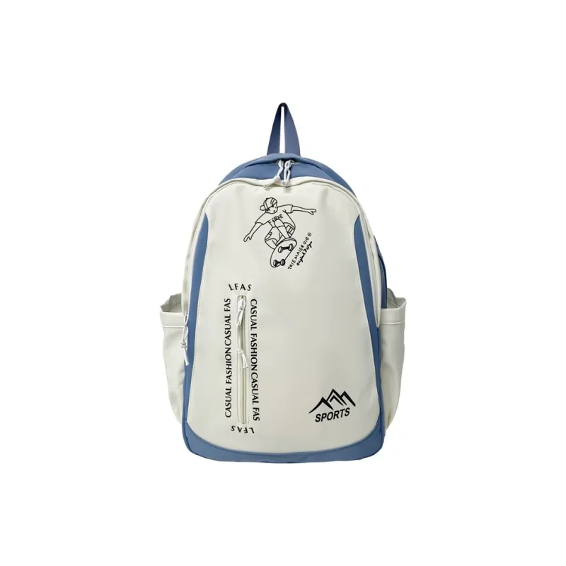 AIBAG Composite Cloth Backpack Unisex Multicolor-12