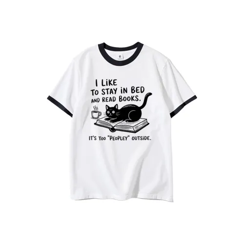 FAIRWHALE Drop Shoulder Sleeve T Shirt Women's