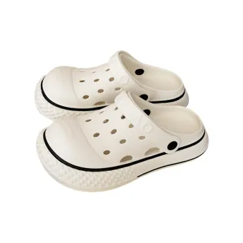 Thin Strips Slippers Women's, White