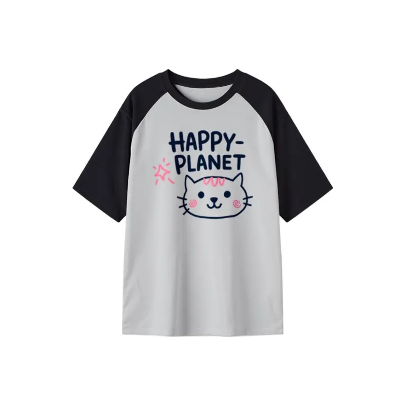FAIRWHALE Raglan Sleeve T Shirt Women's-0