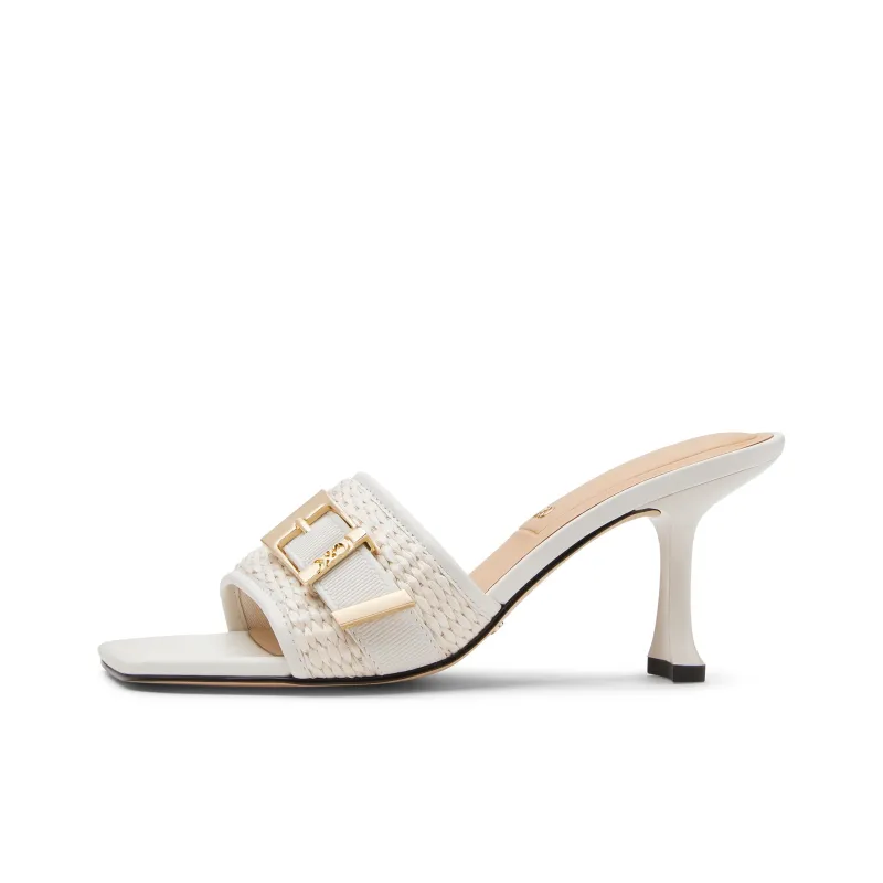 CHARLES&KEITH Composite Sole Slide Slippers 8cm Women's-4