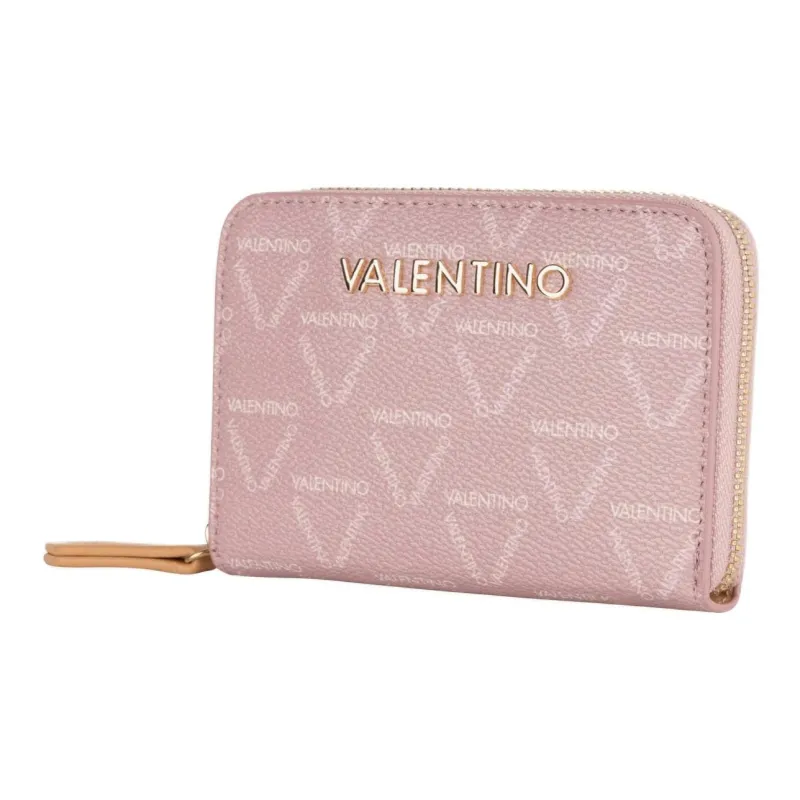 Valentino Polyurethane Wallet Women's Dark Pink-1