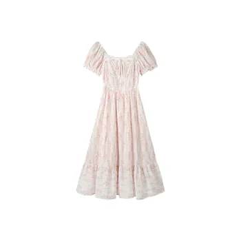 Peaches Peaches Short Sleeved Dress Women's