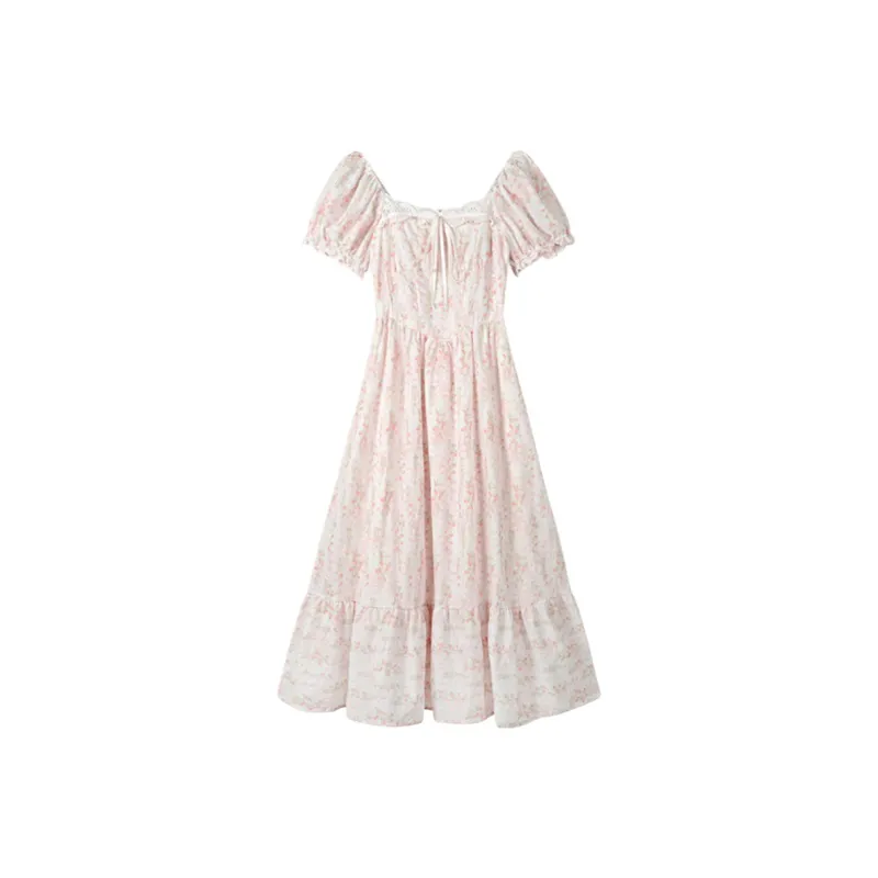 Peaches Peaches Short Sleeved Dress Women's-0