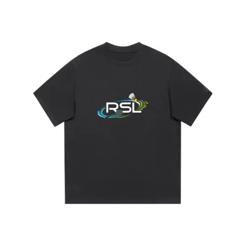 RSL 블랙 남녀공용 티셔츠
