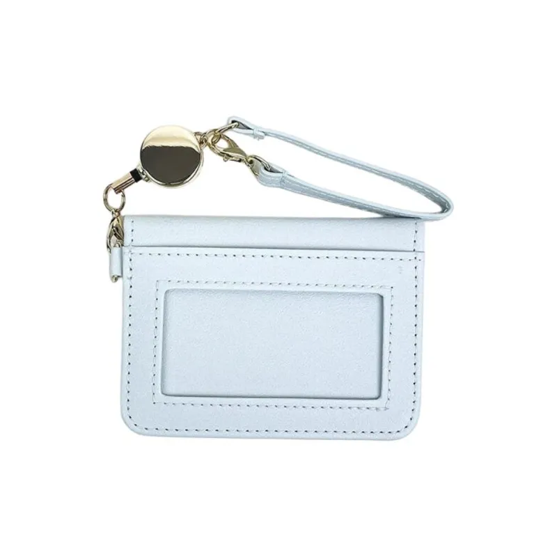 Sanrio Synthetic Leather Card Holder Women's Light Blue-1