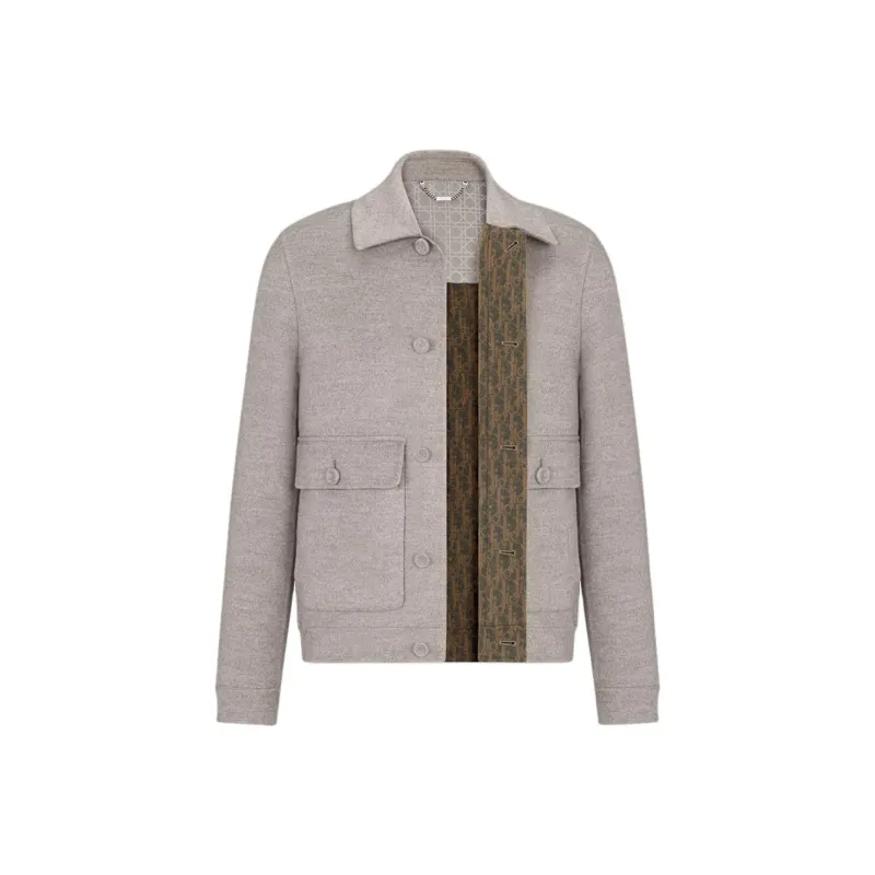 DIOR Jackets & Coats Men's Gray-2
