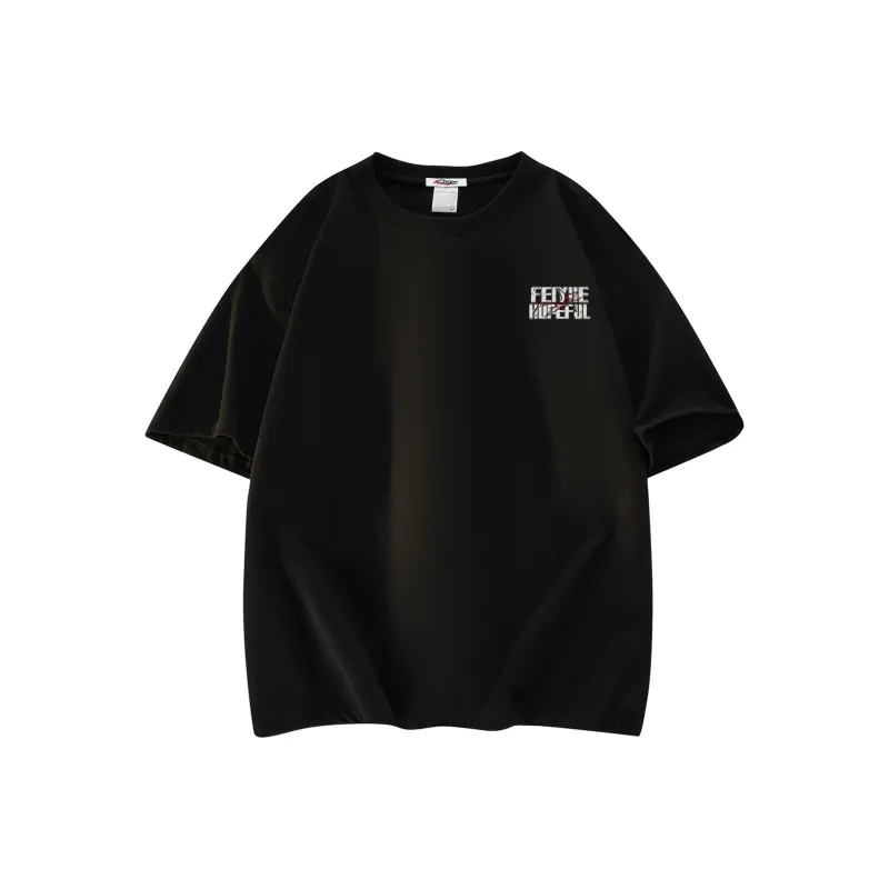 Feiyue T Shirts Unisex-5