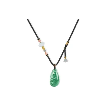 MISS TOOYA African Emerald Necklaces Women's