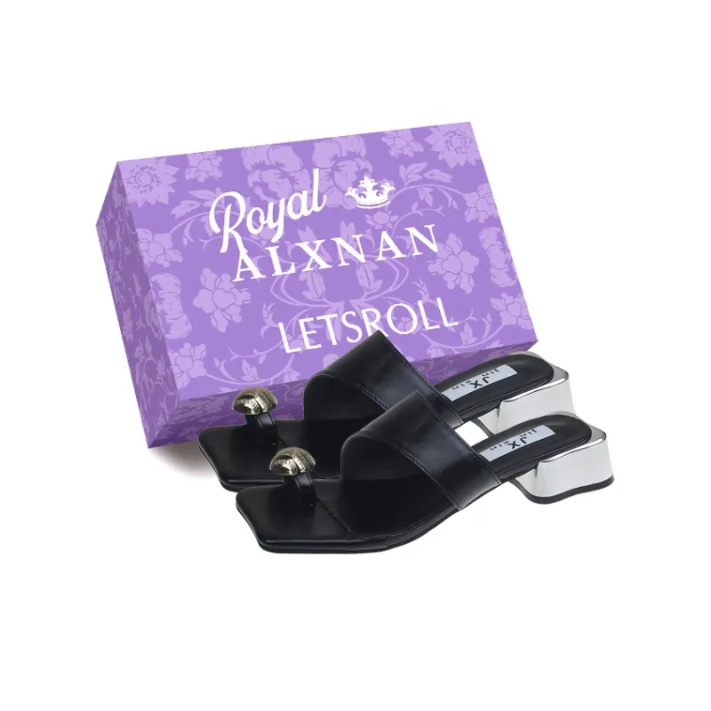 Alxnan Rubber Sole Slip Resistant Slide Slippers Women's-0