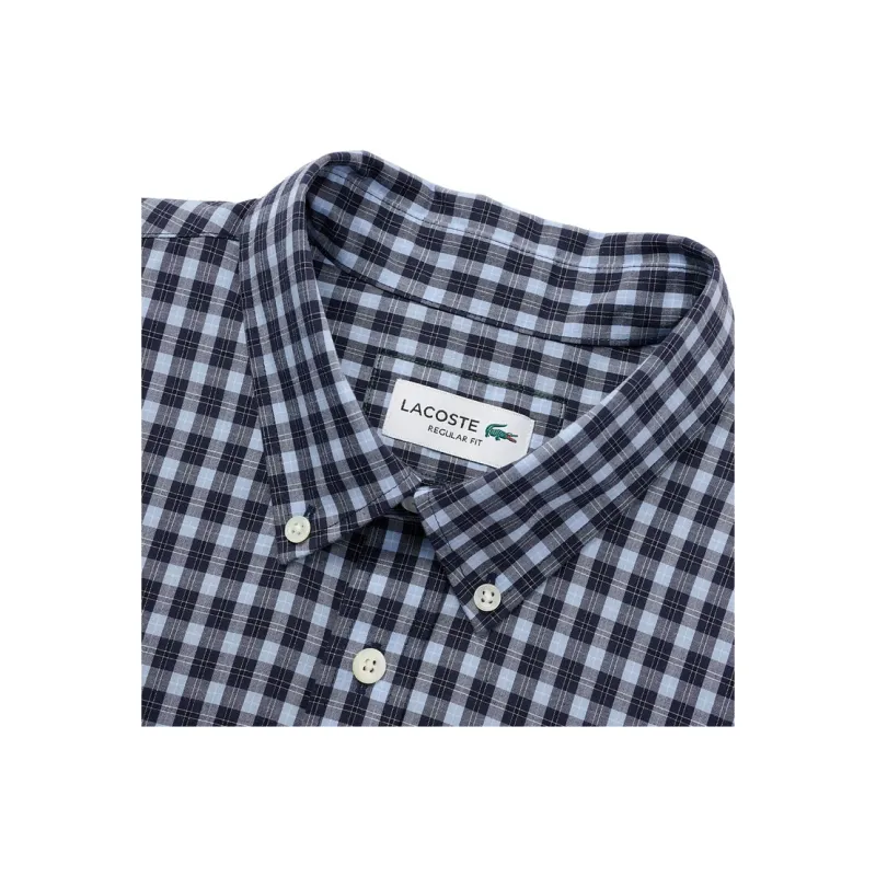 LACOSTE Shirts Men QRN/Navy Blue-2