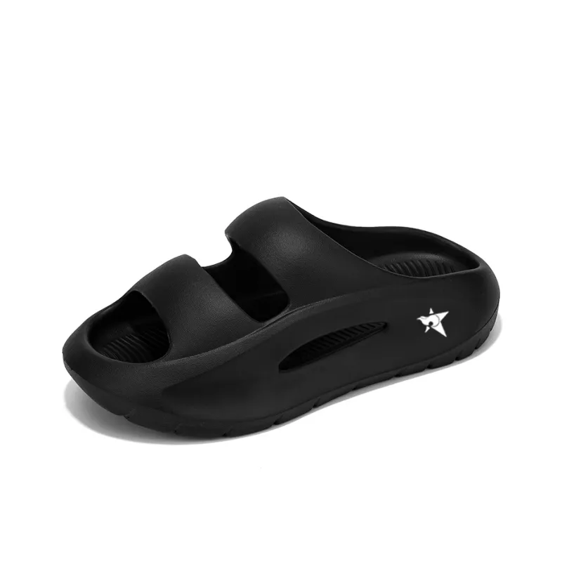 Bookish Star Slip Resistant Odor Resistant Abrasion Resistant Slide Slippers Unisex-0