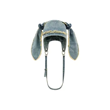 SLEEPYWALK Denim Trapper Hats Unisex