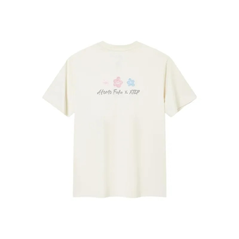 XTEP T Shirts Women's White-1