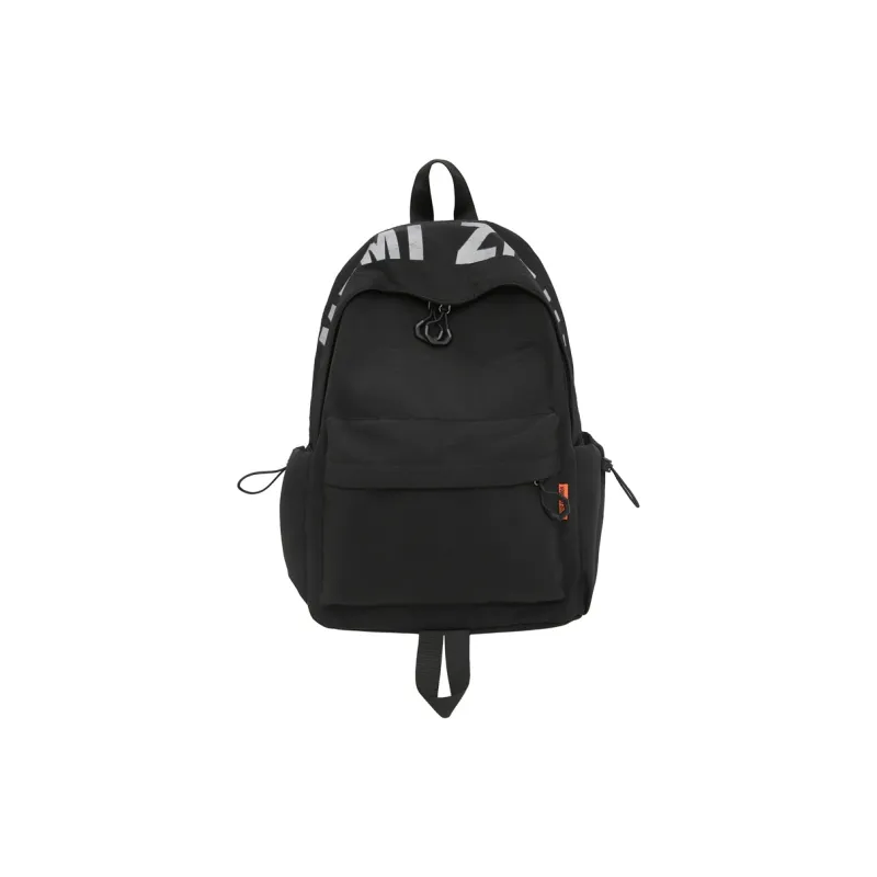 WICKBUEN Nylon Backpack Regular Unisex White/Black/Red/Green-3