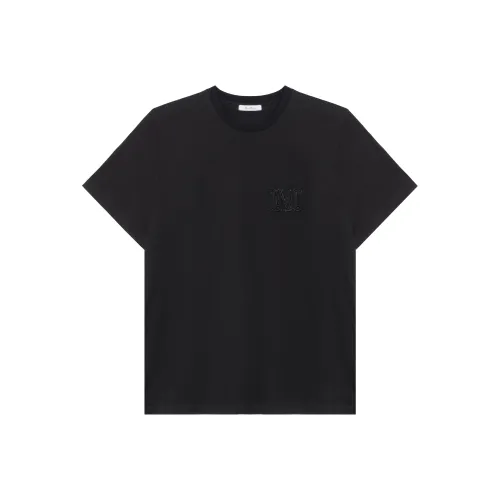 MaxMara Mango Logo Embroidered Crewneck Top