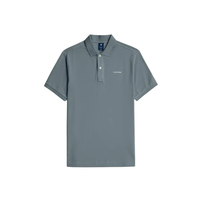 G STAR RAW Polo Shirts Men Gray-0