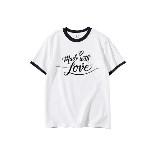 FAIRWHALE Drop Shoulder Sleeve T Shirt Women's