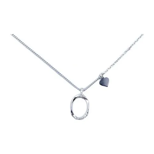 KING TAI SANG S925 Silver Necklaces Unisex