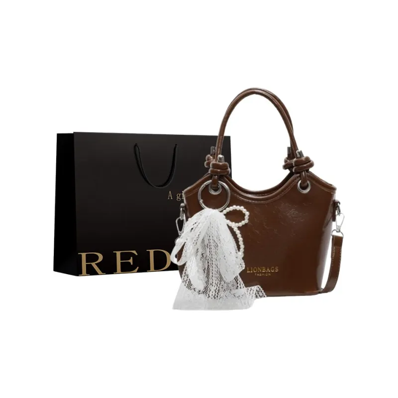 REDOO PU Handbag Women's Ecru/Brown/Blue/Black-2