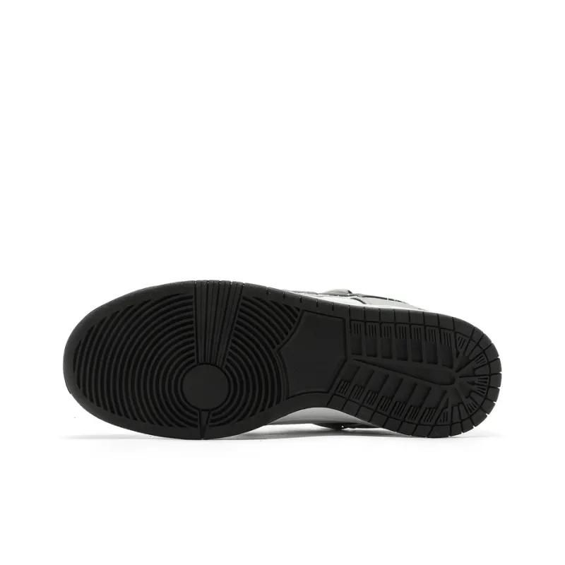 B.Duck Summer Travis Scott X AJ1 Lightning Collection Skateboard Shoes Unisex Low Top Black/White-2