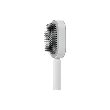 Love Of Wormwood Push Button Cleaning Design Airbag Massage Comb Home Hair Straightening