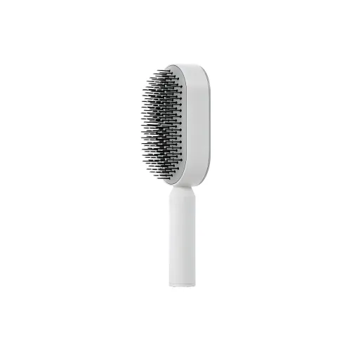 Love Of Wormwood Push Button Cleaning Design Airbag Massage Comb Home Hair Straightening