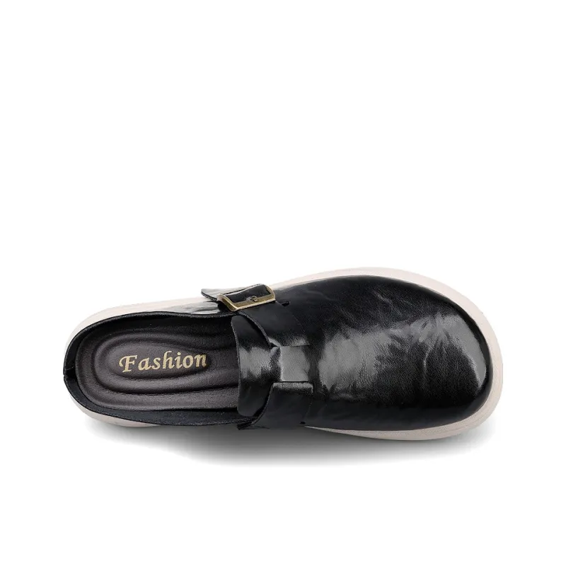 AMICNIEGD Slip Resistant Abrasion Resistant Closed Toe Slippers Men's-2