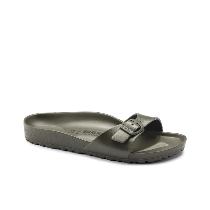 Birkenstock Madrid EVA Abrasion Resistant Slide Slippers Men's Dark Green-1