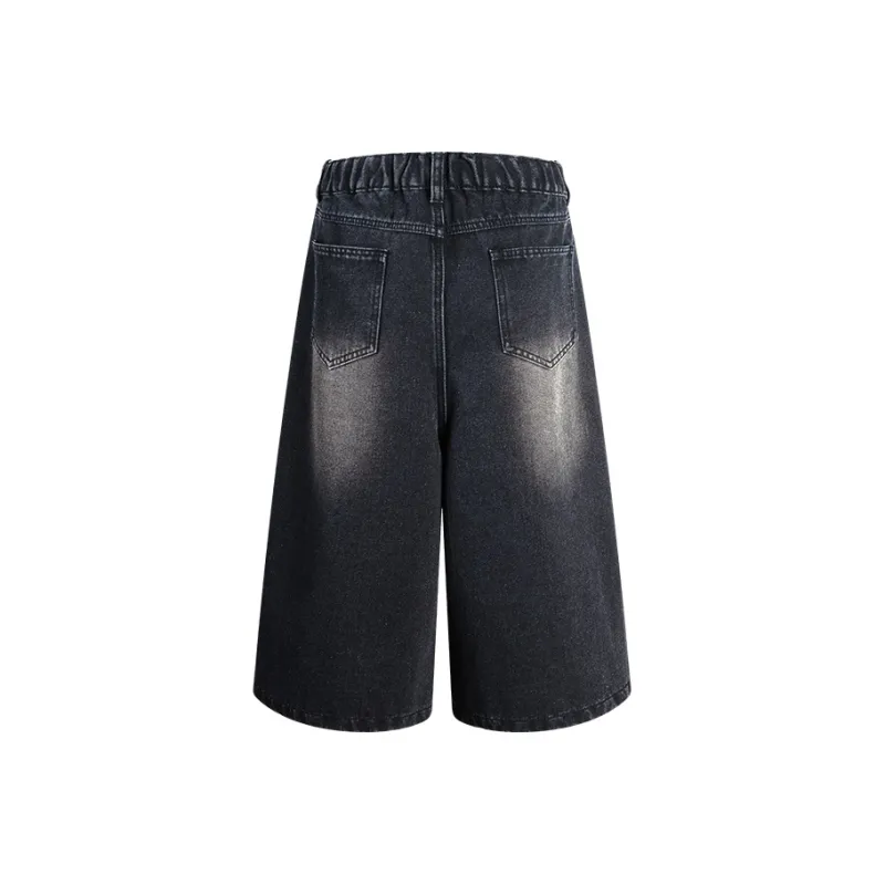 CHARLIE GOLF Denim Shorts Unisex-5
