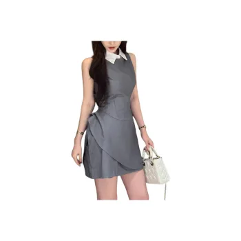 CZMO Sleeveless Dresses Women's Gray