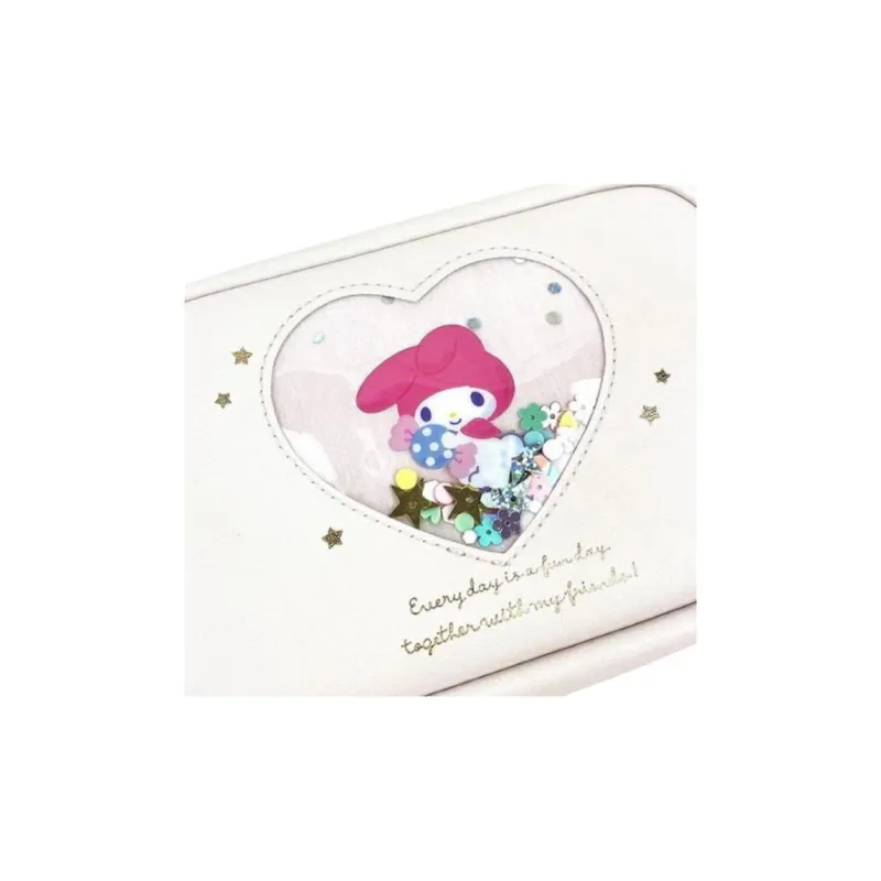 Sanrio PVC Makeup Bag Women's White-3