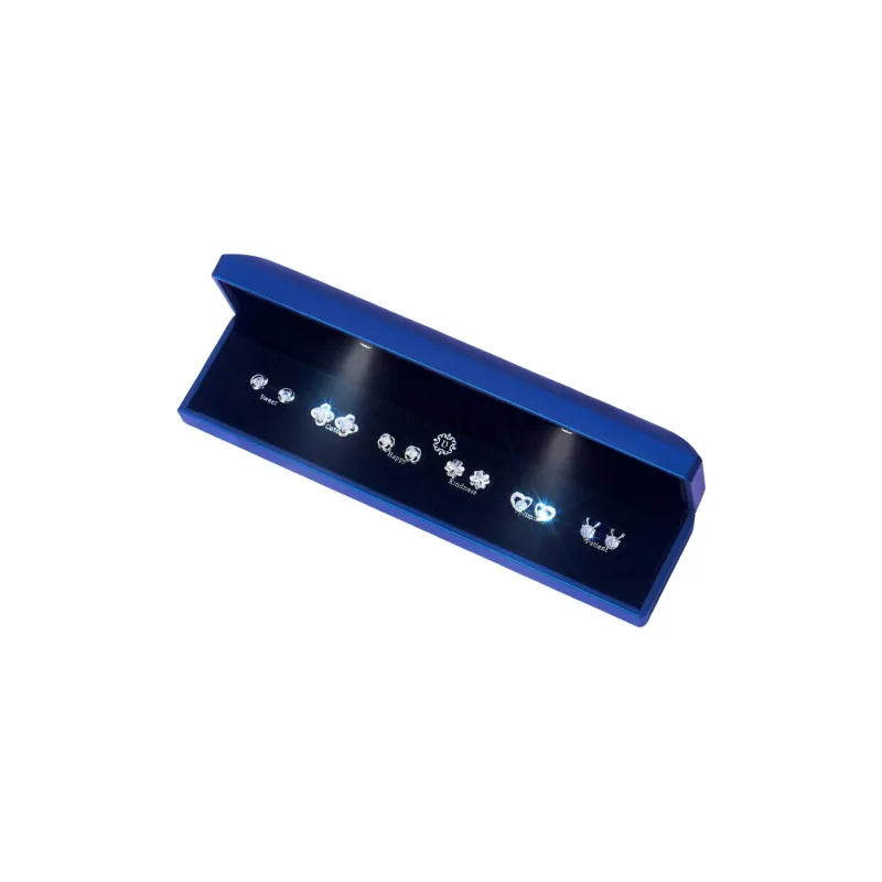 Box Selection S925 Silver Stud Earrings Women's-5