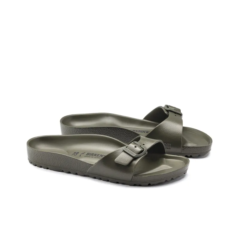 Birkenstock Madrid EVA Abrasion Resistant Slide Slippers Men's Dark Green-2