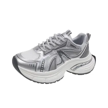 Alxnan Breathable Low Top Chunky Sneakers Women's