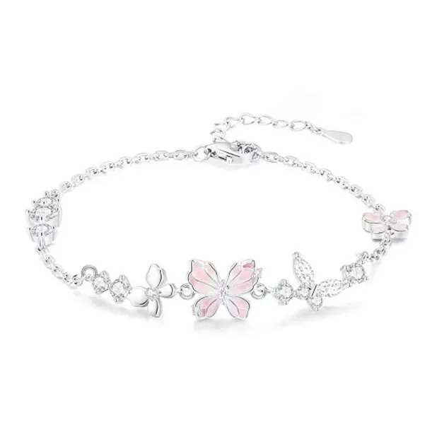 Inkopper 925 Sterling Silver Bracelets Women's-0