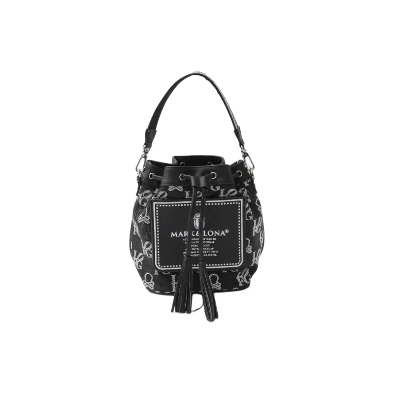 MARK & LONA PVC Handbag Unisex Black-0