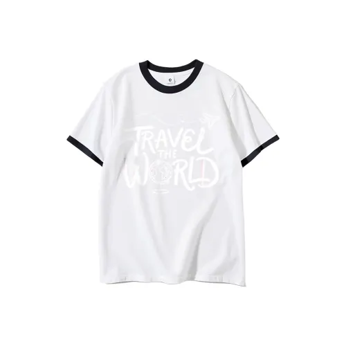 FAIRWHALE Drop Shoulder Sleeve T Shirt Women's