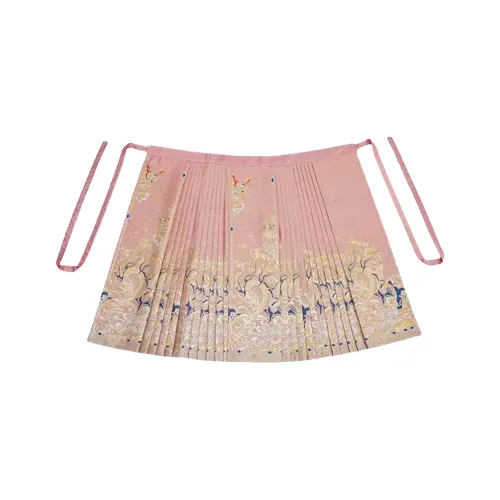 SONDR Hanfu Women's Pink Print Mamianqun