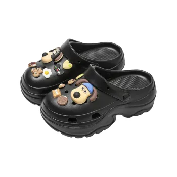 Love Of Wormwood Summer Slip Resistant Students' Eva Squashy And Bouncy Feeling Closed Toe Dormitory Home Slippers